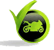 consegna plichi e buste con moto